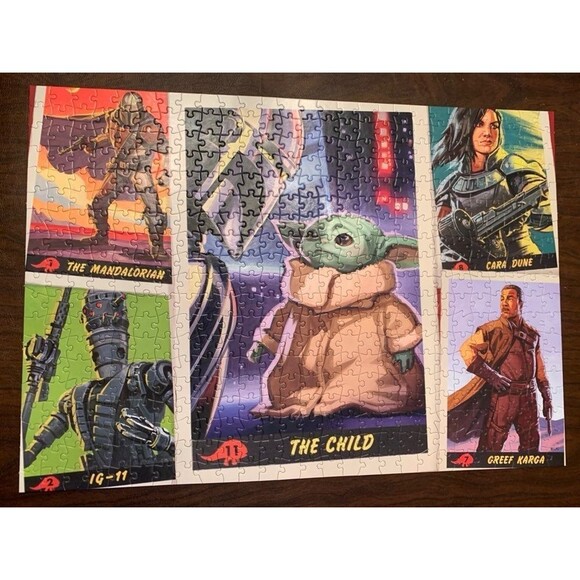 Star Wars Mandalorian Puzzle - Picture 4 of 7